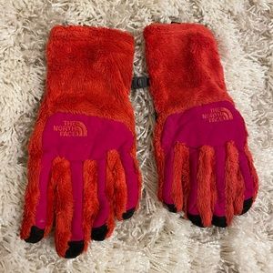 North Face touch screen winter gloves